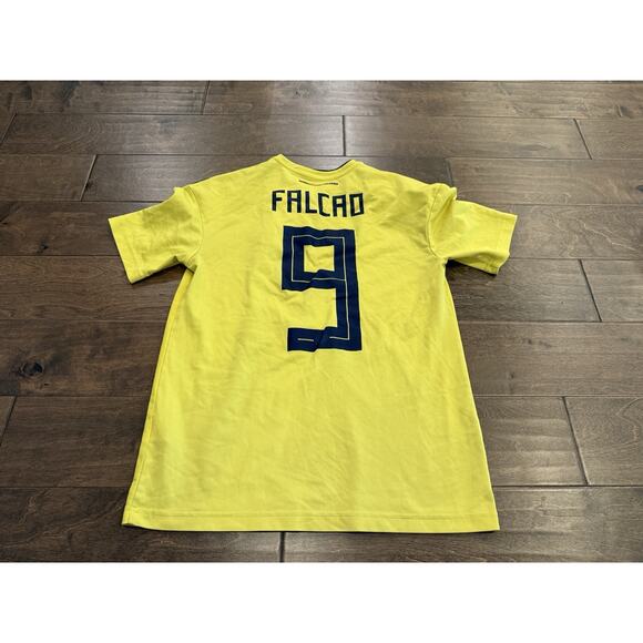 Adidas Youth Colombia National Soccer Team Radamel Falcao #9 Jersey Size XL - Picture 3 of 9